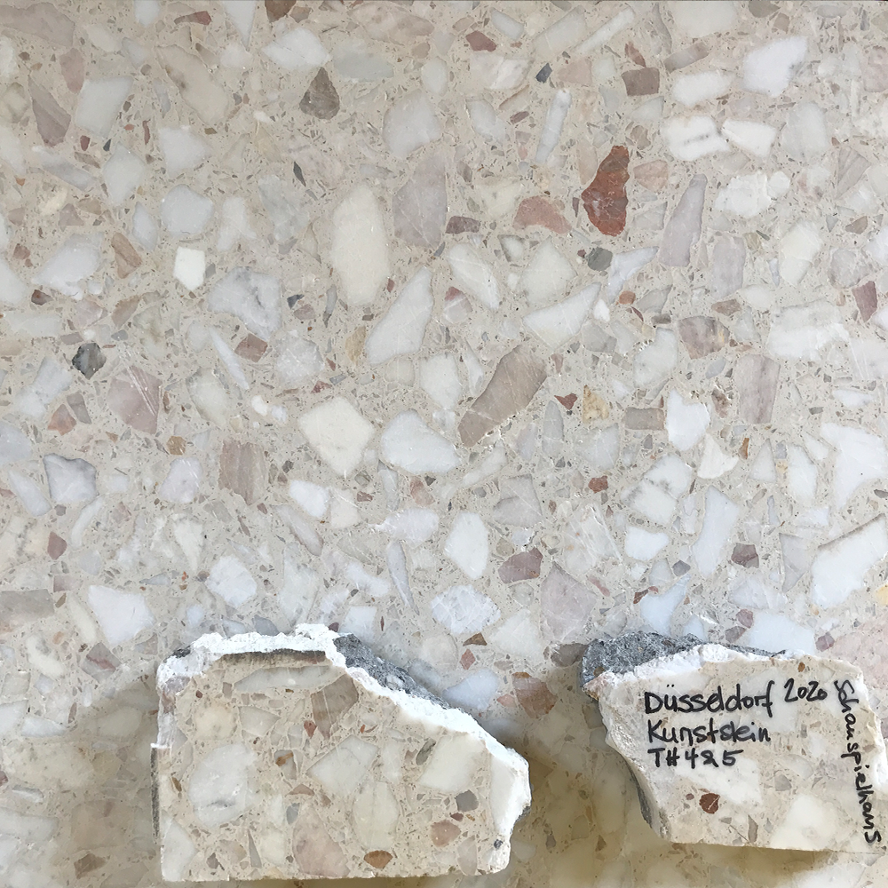 Terrazzo und Ergänzungsmörtel Terrazzo